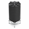 3000 gallon plastic horizontal leg tank drawing true