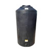 175 Gallon Black Norwesco Plastic Water Storage Tank 41474