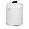 650 gallon plastic vertical liquid storage tank in white