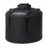 700 gallon plastic vertical water storage tank in black
