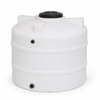 700 gallon plastic vertical water storage tank in green