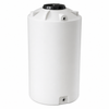 800 gallon plastic vertical water storage tank in white