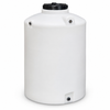 850 gallon hdpe vertical liquid storage tank in white