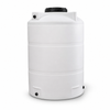 850 gallon plastic vertical liquid storage tank in white