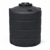 865 gallon plastic vertical rainwater harvesting tank in bla