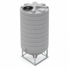 870 gallon plastic vertical liquid storage tank drawing true