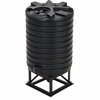 870 gallon plastic vertical water storage tank drawing true