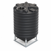 870 gallon plastic vertical water storage tank drawing true
