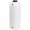 100 gallon plastic vertical water storage tank in white