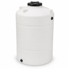165 gallon plastic vertical water storage tank in green