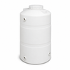 165 gallon plastic vertical water storage tank in white