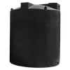 LOCKED - 3000 Gallon Plastic Vertical Water Storage Tank in Black