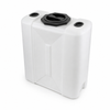 400 gallon doorway liquid storage tank in white
