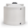 5000 gallon plastic vertical water storage tank in dark gree