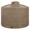 LOCKED - 5050 Gallon Plastic Vertical Water Storage Tank in Mocha