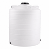 5000 gallon plastic vertical water storage tank in white
