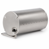 5000 gallon vertical liquid storage tank in white without fi