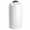 80 gallon plastic vertical corner water tank in blue