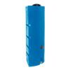 LOCKED - 80 Gallon Plastic Vertical Corner Water Tank in Blue