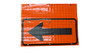 Cortina Cone Bar Signs - Left Arrow