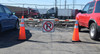 Cortina Cone Bar Signs - No Parking Symbol