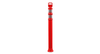 EZGrab Perm & Portable Delin - UNIT - 45" EZ Grab Flared Red Post - No Collars