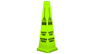 Lamba Cones & Stands - 36" Lamba Cone - Lime - Plain