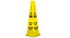 Lamba Cones & Stands - 36" Lamba Cone - Yellow - Caution Safety First
