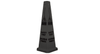 Lamba Cones & Stands - MESSAGE LABELS - Watch your step w/fall symbol (Black & Red on Yellow)