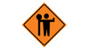Cortina Canada Roll-Up Signs - Yield Ahead Symbol