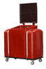 Dura-Cast 125 Gallon Cooking Oil / Biodiesel Collection Tank - Red