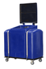 Dura-Cast 125 Gallon Cooking Oil / Biodiesel Collection Tank - Dark Blue