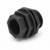 3/4" PP Female NPT Bulkhead Fitting w/ EPDM Gasket - polypropylene