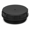 6" Vented Threaded Tank Lid - high density linear polyethylene