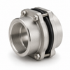 3" 316 SS Female NPT Bolted Fitting w/ EPDM Gasket - stainless steel