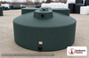 1525 Gallon Plastic Water Storage Tank - Green (N-43810) render