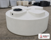 1075 Gallon Plastic Water Storage Tank. Manufacturer part number N-43804.