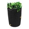 LOCKED - 50 Gallon Impressions Bark Rain Saver Rain Barrel in Black