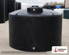 1000 Gallon Plastic Water Storage Tank - Black (72" x 66"). . Manufacturer part number N-44113. Sold by OneSource Plastics (https://www.onesourceplastics.com).