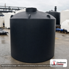 3000 Gallon Plastic Water Storage Tank - Black (98" x 101") - Black (N-42960-BL) render