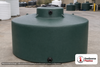1550 Gallon Plastic Water Storage Tank - Green (N-40866) render