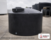 2500 Gallon Plastic Water Storage Tank - Black (95" x 91") #40631 - Black (N-40631-BL) render
