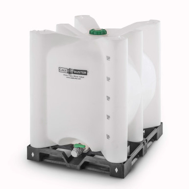 IBC Totes and Caged Water Tanks