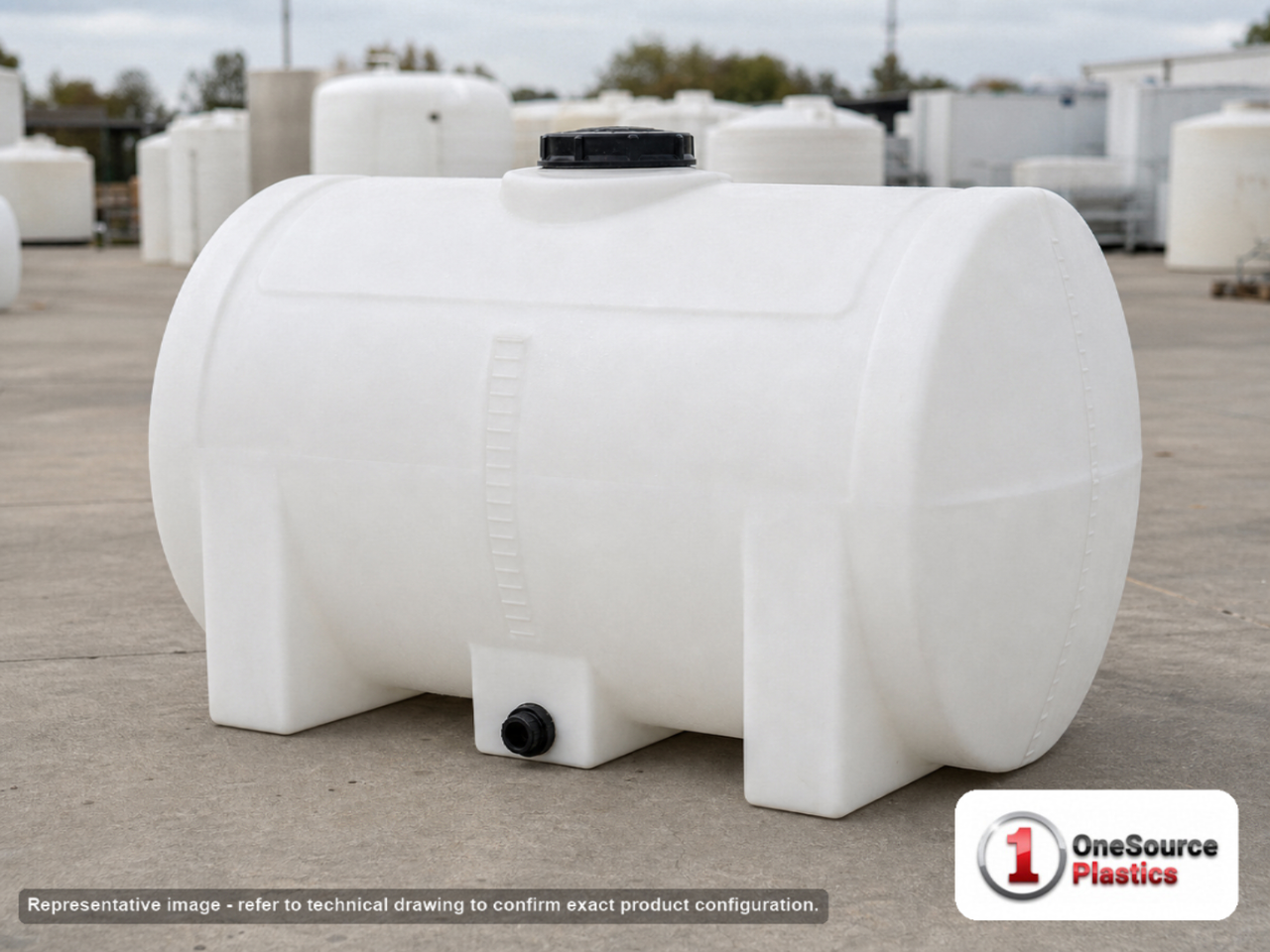 Snyder Commercial Horizontal Leg Tanks