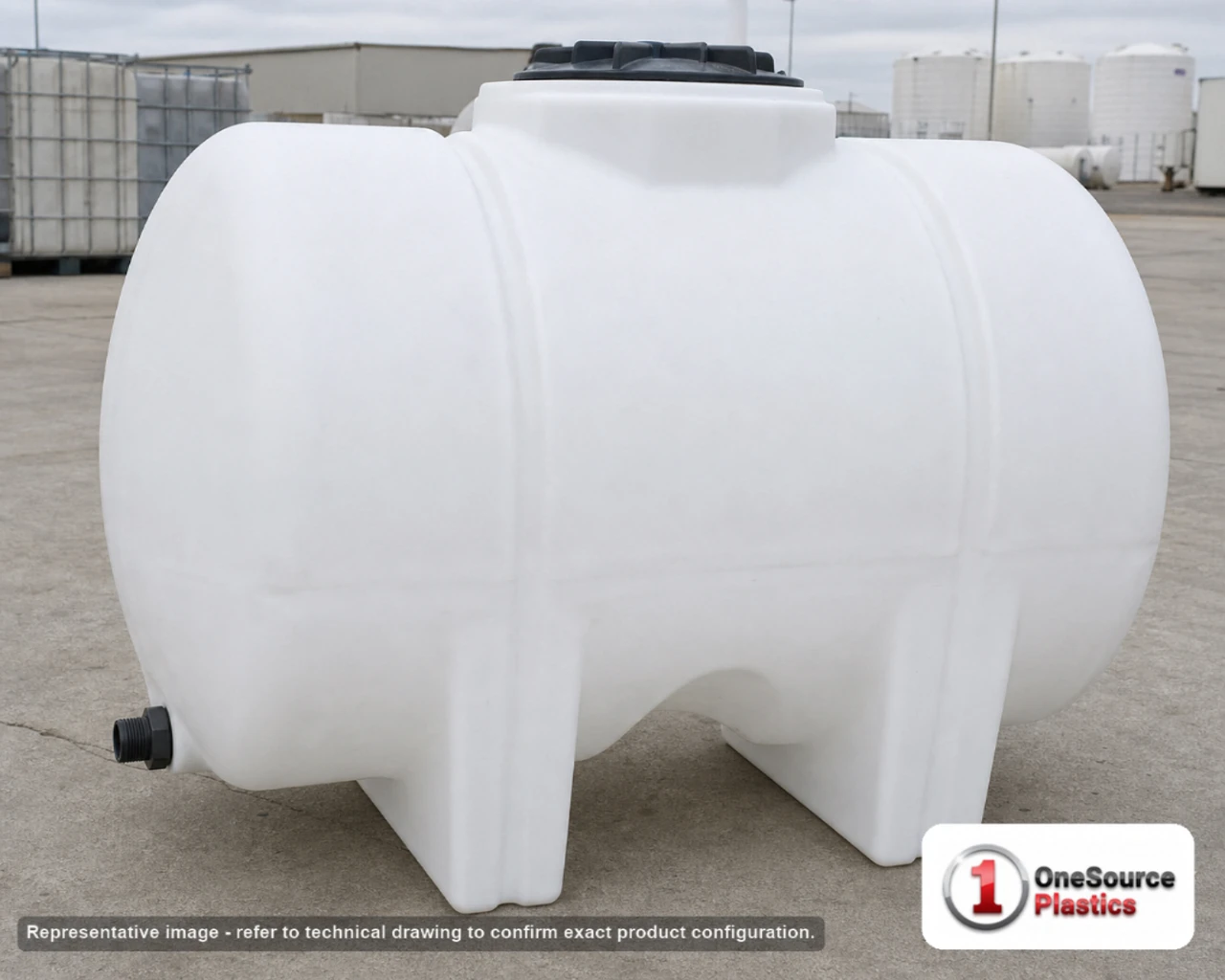 Chem-Tainer Horizontal Leg Tanks