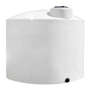 2000 Gallon Vertical Liquid Storage Tank - Natural White (90" x 84")