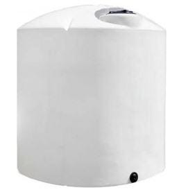 5000 Gallon Vertical Liquid Storage Tank - Natural White (119" x 86")