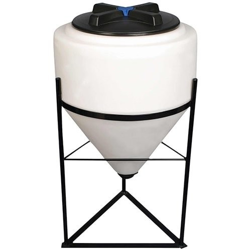 40 Gallon 40 Degree Cone Bottom Inductor Tank