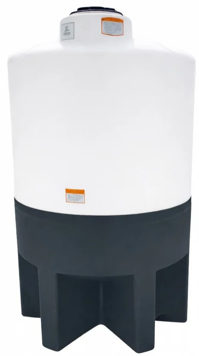 310 Gallon 30 Degree Cone Bottom Tank with Poly Stand