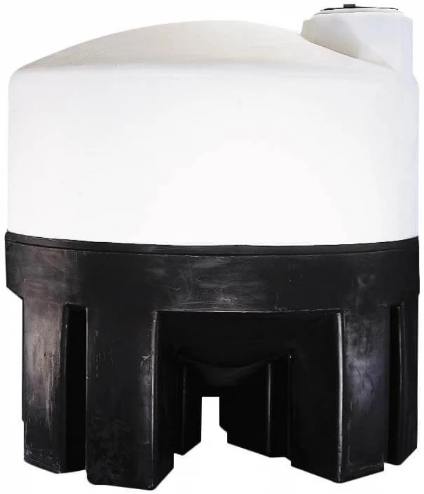 1600 Gallon 30 Degree Cone Bottom Tank with Poly Stand